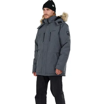 Pánská bunda FUNDANGO-Spirit Parka Jacket-745-grey heather Šedá L