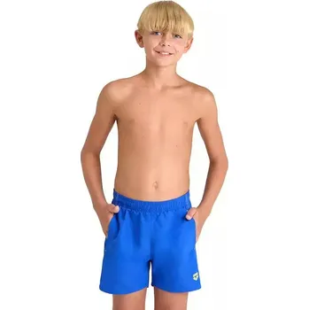 Chlapecké plavky Juniorské plavecké boxerky ARENA-BOYS BEACH BOXER SOLID R Blue Modrá 140