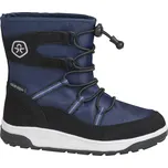 Chlapecké vysoké zimní boty COLOR KIDS-Boots W. String & Stopper, total eclipse Modrá 31