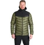 Pánská turistická bunda NORTHFINDER-FEDERICO-550blackdarkgreen Zelená L