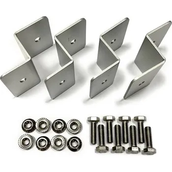 držák na solární panel ALU Sada Z držáků na uchycení solárních panelů