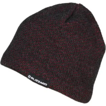 Pokrývka hlavy Zimní čepice BLIZZARD-Zillertal, black/red Černá UNI