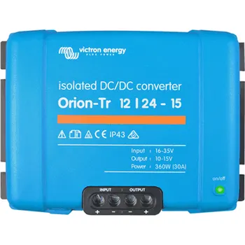 Měnič napětí Victron Energy Konvertor DC/DC Orion-Tr 12/24V-15A 360W IP43 izolovaný