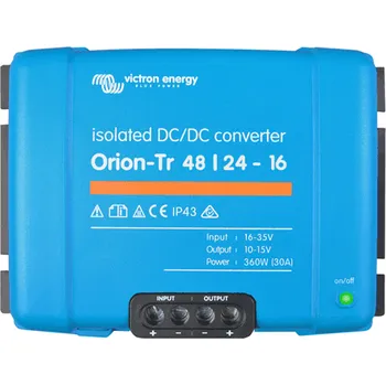 Měnič napětí Victron Energy Konvertor DC/DC Orion-Tr 48/24V-16A 380W IP43 Izolovaný