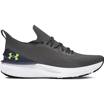 Pánské tenisky Pánská běžecká obuv UNDER ARMOUR-UA Shift castlerock/white/morph green Šedá 46