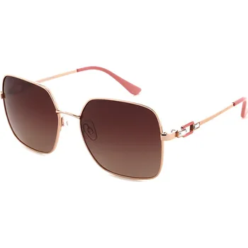 Sluneční brýle Polarizační sluneční brýle H.I.S. POLARIZED-HPS34111-1, pink, brown gradient POL, 57-17-144 Růžová 57-17-144