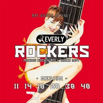 Příslušenství pro strunný nástroj Struny Everly Rockers NPS Medium 11-48