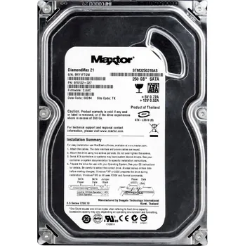 Interní pevný disk MAXTOR 250GB 7.2k 8MB SATA II 3.5" HDD (Pevný disk) STM3250310AS
