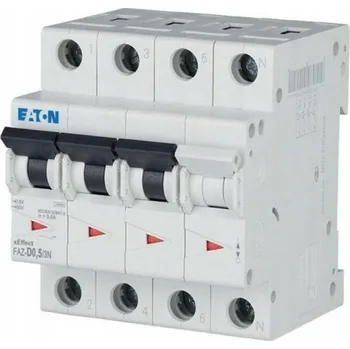 Jistič Jistič Eaton 400 V IP20 0,5 A