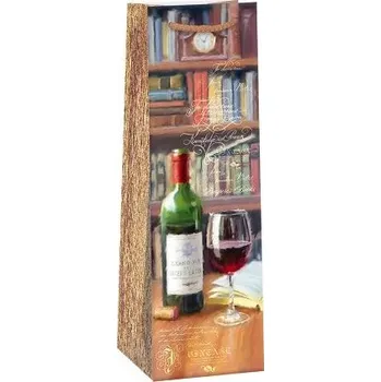 Dárková taška ARGUS Dárková papírová taška na víno (12 x 40 cm) 07370803