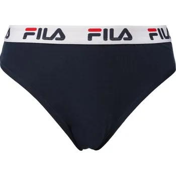 Kalhotky Dámské kalhotky Fila WOMAN STRING XL Tmavě modrá, Bílá, Červená