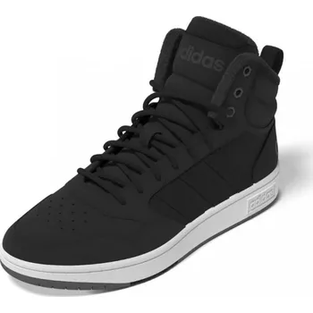 Pánská zimní obuv Pánské kotníkové zimní boty ADIDAS-Hoops 3.0 Mid WTR core black/core black/footwear white Černá 45 1/3