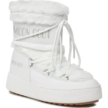 Dámská zimní obuv Dámské kotníkové zimní boty MOON BOOT-LTRACK FAUX FUR, 002 white Bílá 36