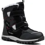 Chlapecké vysoké zimní boty WOJTYLKO-Goveton black Černá 33