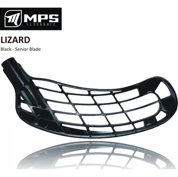 Florbalová čepel Florbalová náhradní čepel MPS-LIZARD Black R Černá
