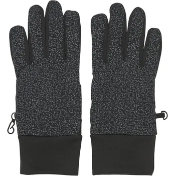 Rukavice Dětské rukavice COLOR KIDS-Gloves-Smart Touch, Reflective-1191-Black Černá 116/128