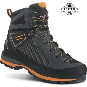 Dívčí obuv Pánská vysoká turistická obuv KAYLAND-Cross Mountain Gtx, Grey/Orange Šedá 40,5
