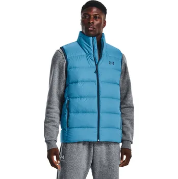 Pánská vesta Pánská tréninková vesta UNDER ARMOUR-UA STRM ARMOUR DOWN 2.0 VST-BLU-1372650-431 Modrá M