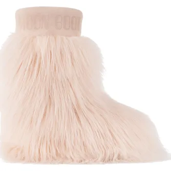 Dámská zimní obuv Kotníkové zimní boty MOON BOOT-RESORT COL. MB ICON YETI MID-J001 PINK Růžová 42/44