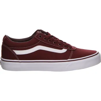 Pánské tenisky Pánská rekreační obuv VANS-MN Ward (Canvas) port royale/white Červená 43