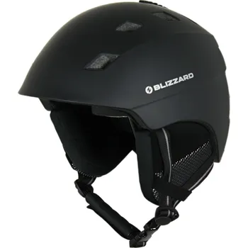 Lyžařská helma BLIZZARD-Wengen ski helmet, black matt Černá 59/63 cm
