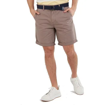 Pánské kraťasy Pánské kraťasy FUNDANGO-North Shore Chino Shorts-639-mud Šedá 33