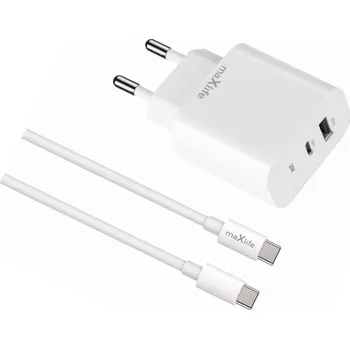 Rychlá síťová nabíječka 30W s USB-C kabelem, 2 vstupy pro Oppo Reno 4 Lite