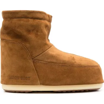Dámská zimní obuv Kotníkové zimní boty MOON BOOT-ICON LOW NOLACE SUEDE, 002 cognac Hnědá 36/38
