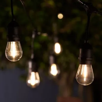Venkovní osvětlení SolarCentre Solární LED řetěz SolarCentre Madison Drop Bulb - 10 světel