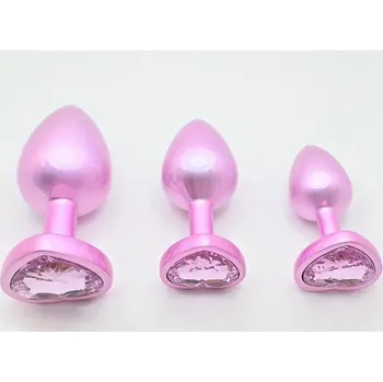 Anální kolík IGNITE Anální kolík růžový M + Doprava zdarma