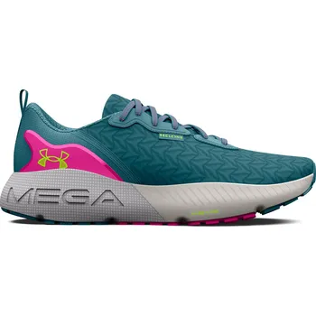 Dámská sportovní obuv Dámská běžecká obuv UNDER ARMOUR-UA W HOVR Mega 3 Clone still water/gray mist/lime surge Modrá 40