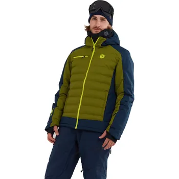 Pánská lyžařská bunda FUNDANGO-Orion Padded Jacket-565-moss Modrá L