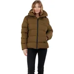 Dámská bunda FUNDANGO-Amber Padded Jacket-540-army Hnědá S