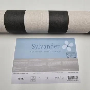 Tapeta Tapeta na zeď BTS Sylvander 19832, černo-béžové pruhy