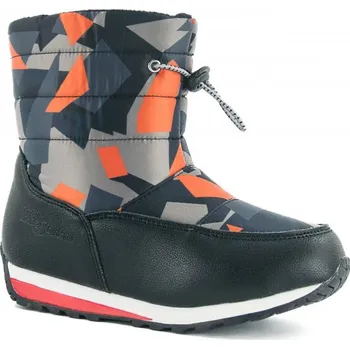 Chlapecké tenisky Chlapecké vysoké zimní boty WOJTYLKO-Dinton blue/orange Modrá 34
