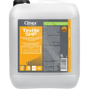 Čisticí prostředek na koerce a čalounění CLINEX Textile SHP Objem: 5l