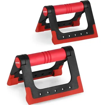Rukojeti na kliky SPOKEY-FORCE push up Červená