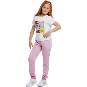 Dívčí tričko Dívčí tepláky AUTHORITY-TP-STYLE G violet Fialová 152/158