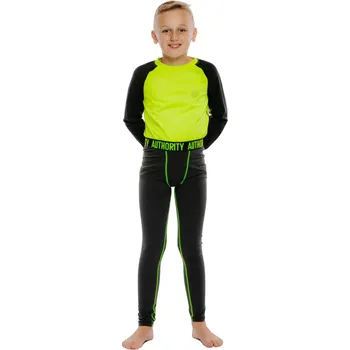 Chlapecké kalhoty Chlapecké termo kalhoty AUTHORITY-WARMIE pants B black Černá 152/158