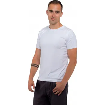 Pánské triko s krátkým rukávem AUTHORITY-T-BASIC M white Bílá XXL