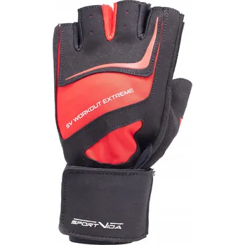 Fitness rukavice FITNESS RUKAVICE DO POSILOVNY TRÉNINKOVÉ RUKAVICE SPORTVIDA S
