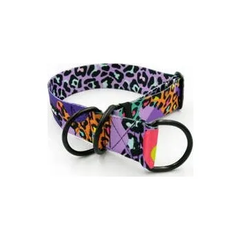 Obojek pro psa Polostahovací obojek Crazy Leopard 4 cm Psiakrew M/L