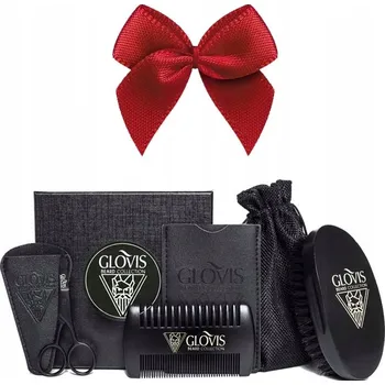 GLOVIS Sada na vousy BOX Kartáč Nůžky Hřeben