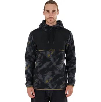 Pánská mikina Pánská lyžařská mikina s 1/2 zipem FUNDANGO-Exodus Hybrid Jacket-585-moor Modrá L