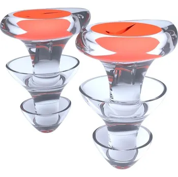 Plavecké špunty do uší NIKE SWIM-EAR PLUGS HYPER CRIMSON-HYPER CRIMSON Mix