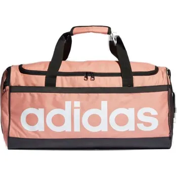 Spona na peníze Dámská cestovní taška ADIDAS-LINEAR DUFFEL M Růžová 39 L