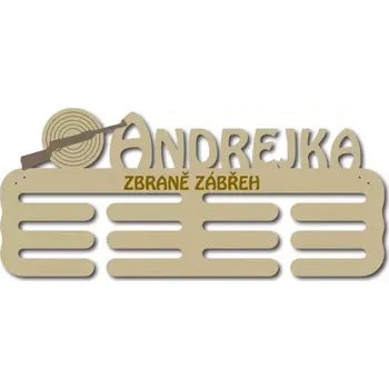 Věšák Pelisport Věšák na medaile 33 s gravírovaným textem