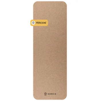 podložka na cvičení EXTRA POHODLNÁ (5 mm) podložka z přírodního korku - MINIMALIST