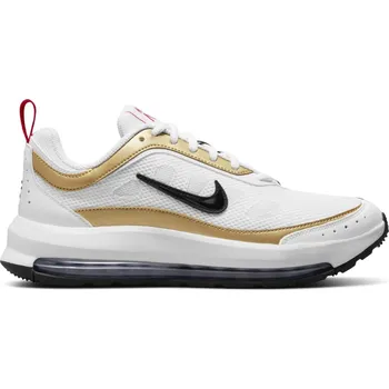 Dámská tenisová obuv Dámská rekreační obuv NIKE-Wmns Air Max AP white/metallic gold/black Bílá 37,5
