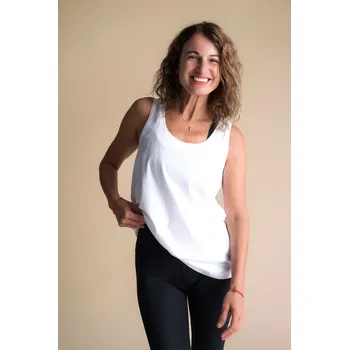 Dámské bavlněné tílko bílé S